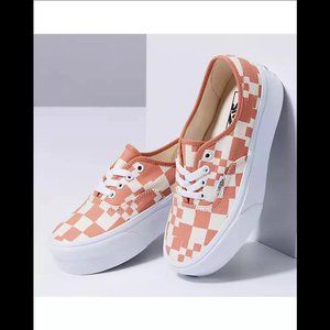 Vans Authentic Stackform Multi Check Shoe, Womens Size 10